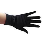 Satin Wrist Length Bridal Gloves (More Colors Available)