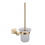 Antique Wall-mounted Toilet Brush Holder - Ti-PVD Finish