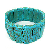 Bracciale filo squisiti turchesi signore degli elastici