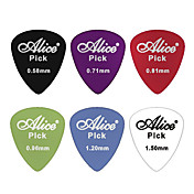 alice AP-e la guitarra de nylon suave recoge una docena de