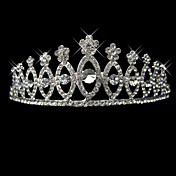 Legierung mit Strass ovalen Design Braut-Diadem