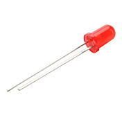 5mm Red Light Emitting Diode LED Lamps (100 Pieces a Pack)