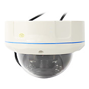 720p WDR antivandálico día y noche, la cámara IP compatible con ONVIF apoyo y la función PoE