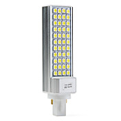 G24 6.5W 50x5050 SMD 450-500LM 5500-6500K Natural White Light LED Bulb (110-240V)