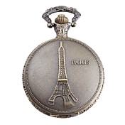 vrouwen eiffeltoren legering analoge quartz horloge (brons)