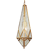 de oro 1 - Luz de techo de luz en estilo antiguo