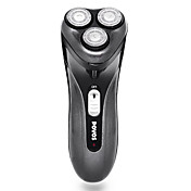 povos waterdichte 360-graden rotatie van triple-head roterende scheerapparaat met pop-up trimmer