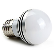 E27 3W 280LM 2800-3300K Warm White Light LED Ball Bulb (85-265V)