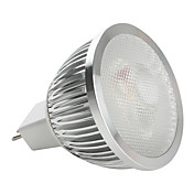 MR16 3W 270LM 3000K Warm White Light LED Spot Bulb (12V)
