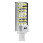 G24 5W 35x5050 SMD 350-400LM 5500-6500K Natural White Light LED Bulb (110-240V)