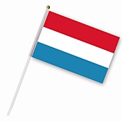 Nylon Nederland Flagge (30 x 14 cm)