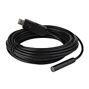 Waterproof 300KP CMOS USB 2.0 4-LED Illuminated Snake Camera Endoscope (7M-Length)