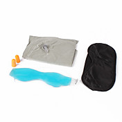 masque pour les yeux, sac de glace, oreiller de cou et des bouchons d'oreilles fixées