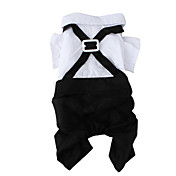 smart casual stil skjorte og bukser for hunder (xs-xl)
