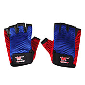 Short Fingers Cycling Gloves (Blue)
