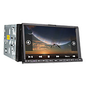 7 tommers 2DIN bil dvd spiller med 3D brukergrensesnitt (gps, tv, bluetooth, pip, RDS, 800x480)