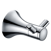 Chrome Finished Brass Single Clothes Hook