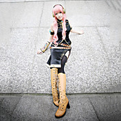traje de cosplay vocaloid luka inspirado en