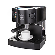15-Espresso Bar de piano fabricante de negro CM-201 1.8l
