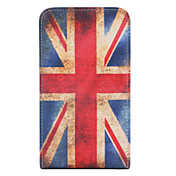 Vintage bandera del Reino Unido patrón de estilo de cuero de la PU caso de cuerpo completo para Sumsing i9220 (multicolor)
