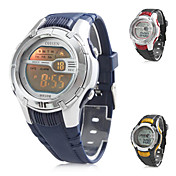 Reloj Digital Automático Multi-Funcional Unisex con Correa de Goma -Colores Surtidos