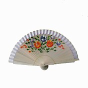 Gorgeous Bamboo Hand Fan - Set of 4 (More Colors)