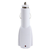 Dual USB Car Charger with one Warning Light
