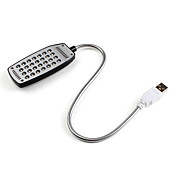 28-LED hvidt lys justerbar desktop computer lampe (usb)