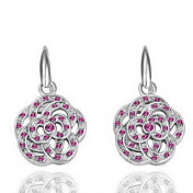 18K Fashion Rhinestone Alloy Earrings (More Colors)