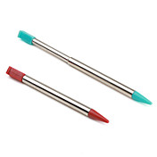paire de stylos rétractables Stylus Stylet pour 3ds (rouge et bleu)