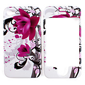 Custodia Fiore di loto per iPhone 4 e 4S - Multicolore