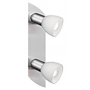Modern Spot Lights with 2 Lights Glass Shades