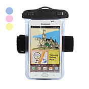 bolsa de pvc transparente impermeável com alça para samsung i9100 i9220 iphone 4 4s (cores sortidas, 5m)