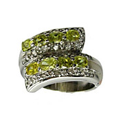 Lux Two Layer Cubic Zirconia Fashion Ring(More Colors)