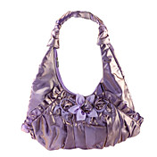 Fashion Fabric Special Occasion Ladies' Shoulder Bag/Tote With Flower