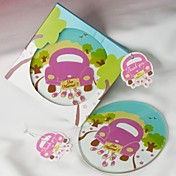 Juz getrouwd! trouwauto coaster (set van 1)