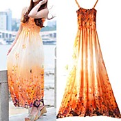 Bohemia Rural Long Chiffon Dress
