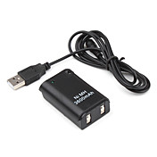 3600mAh batterie NiMH et câble de recharge USB pour Xbox 360