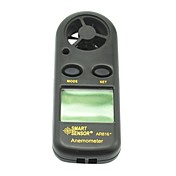 mini anemometer met LCD-display en thermometer