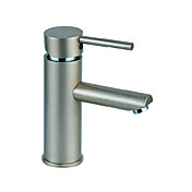 Contemporary Centerset Grey Bathroom Sink Faucet - Painting Finish