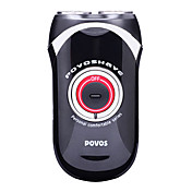220-240V USB Rechargeable Floating Dual Head System Travelling Size Rotary Shaver POVOS PQ7536