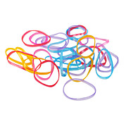Durable Colorful TPU Rubber Band (30 Pieces)