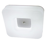 Snow White Acrylic Flush Mount in Square