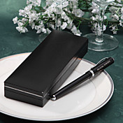 Personalized Black Chrome Pen