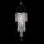 artísticas 3 - las luces de lámpara colgante con cuentas de cristal en la ronda