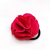 Baumwoll-Blume Frauen Pferdeschwanz Inhaber (mehr Farben)
