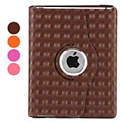 Shining Design PU Leather Case with Stand for The New iPad (Assorted Colors)