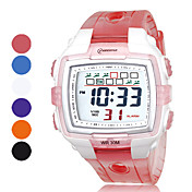 Men's Multi-Functional PU Digital Automatic Sport Watches (Assorted Color)