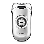 220-240V USB Rechargeable Floating Dual Head System Travelling Size Rotary Shaver POVOS PQ5308