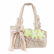 Fashion Fabric Special Occasion Shoulder Bag With Flower and Bowknot